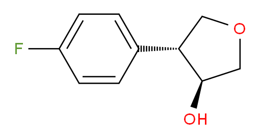 rac-(3R,4S)-4-(4-fluorophenyl)oxolan-3-ol