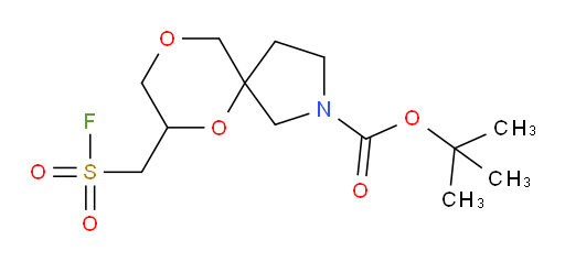 tert-butyl 7-[(fluorosulfonyl)methyl]-6,9-dioxa-2-azaspiro[4.5]decane-2-carboxylate