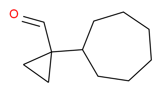 1-cycloheptylcyclopropane-1-carbaldehyde