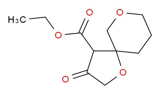 ethyl 3-oxo-1,7-dioxaspiro[4.5]decane-4-carboxylate