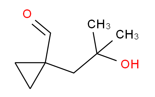 1-(2-hydroxy-2-methylpropyl)cyclopropane-1-carbaldehyde