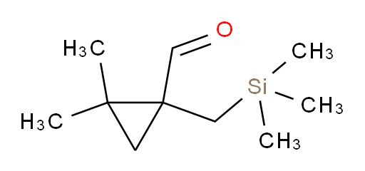 2,2-dimethyl-1-[(trimethylsilyl)methyl]cyclopropane-1-carbaldehyde