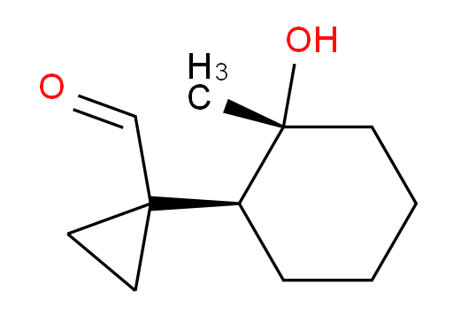 rac-1-[(1R,2S)-2-hydroxy-2-methylcyclohexyl]cyclopropane-1-carbaldehyde