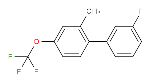 1-(3-fluorophenyl)-2-methyl-4-(trifluoromethoxy)benzene