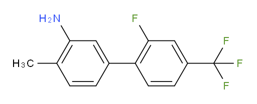 5-[2-fluoro-4-(trifluoromethyl)phenyl]-2-methylaniline