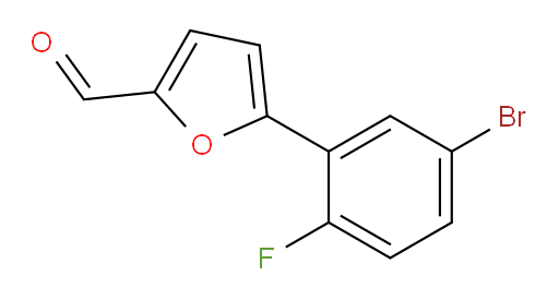5-(5-bromo-2-fluorophenyl)furan-2-carbaldehyde