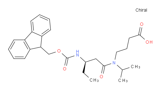 4-[(3R)-3-({[(9H-fluoren-9-yl)methoxy]carbonyl}amino)-N-(propan-2-yl)pentanamido]butanoic acid