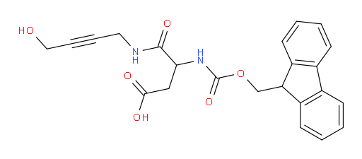 3-({[(9H-fluoren-9-yl)methoxy]carbonyl}amino)-3-[(4-hydroxybut-2-yn-1-yl)carbamoyl]propanoic acid