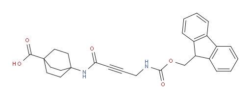 4-[4-({[(9H-fluoren-9-yl)methoxy]carbonyl}amino)but-2-ynamido]bicyclo[2.2.2]octane-1-carboxylic acid