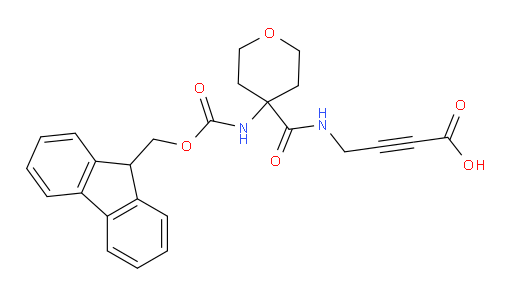 4-{[4-({[(9H-fluoren-9-yl)methoxy]carbonyl}amino)oxan-4-yl]formamido}but-2-ynoic acid