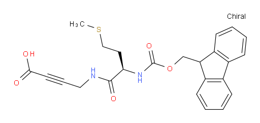 4-[(2R)-2-({[(9H-fluoren-9-yl)methoxy]carbonyl}amino)-4-(methylsulfanyl)butanamido]but-2-ynoic acid