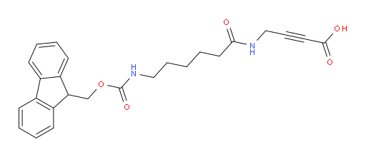 4-[6-({[(9H-fluoren-9-yl)methoxy]carbonyl}amino)hexanamido]but-2-ynoic acid