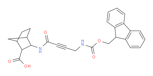 3-[4-({[(9H-fluoren-9-yl)methoxy]carbonyl}amino)but-2-ynamido]bicyclo[2.2.1]heptane-2-carboxylic acid