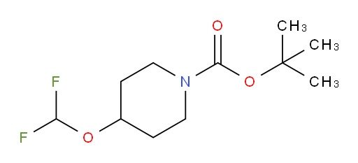 tert-butyl 4-(difluoromethoxy)piperidine-1-carboxylate