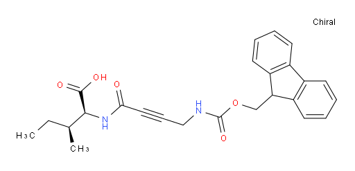 (2S,3S)-2-[4-({[(9H-fluoren-9-yl)methoxy]carbonyl}amino)but-2-ynamido]-3-methylpentanoic acid