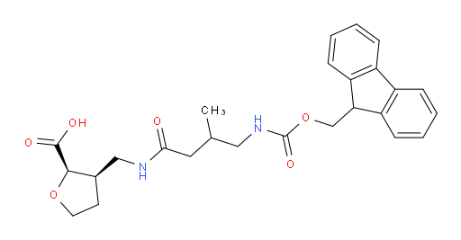 rac-(2R,3R)-3-{[4-({[(9H-fluoren-9-yl)methoxy]carbonyl}amino)-3-methylbutanamido]methyl}oxolane-2-carboxylic acid