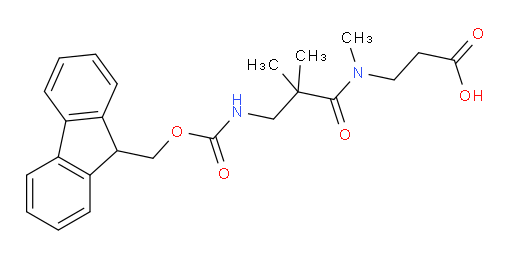 3-[3-({[(9H-fluoren-9-yl)methoxy]carbonyl}amino)-N,2,2-trimethylpropanamido]propanoic acid