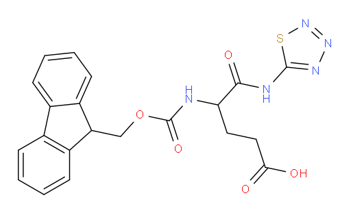 4-({[(9H-fluoren-9-yl)methoxy]carbonyl}amino)-4-[(1,2,3,4-thiatriazol-5-yl)carbamoyl]butanoic acid