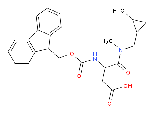 3-({[(9H-fluoren-9-yl)methoxy]carbonyl}amino)-3-{methyl[(2-methylcyclopropyl)methyl]carbamoyl}propanoic acid