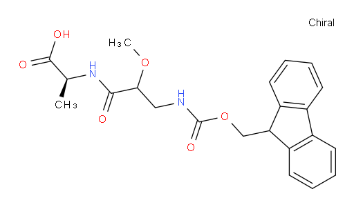 (2S)-2-[3-({[(9H-fluoren-9-yl)methoxy]carbonyl}amino)-2-methoxypropanamido]propanoic acid