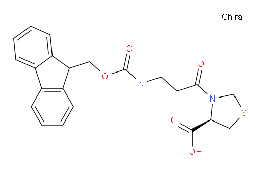 (4R)-3-[3-({[(9H-fluoren-9-yl)methoxy]carbonyl}amino)propanoyl]-1,3-thiazolidine-4-carboxylic acid
