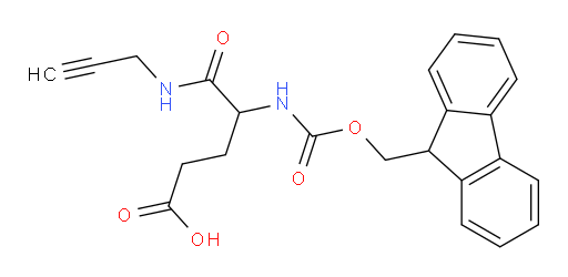 4-({[(9H-fluoren-9-yl)methoxy]carbonyl}amino)-4-[(prop-2-yn-1-yl)carbamoyl]butanoic acid