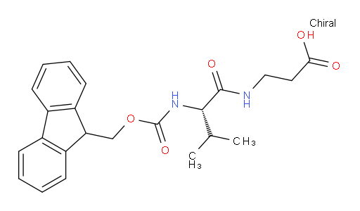 3-[(2S)-2-({[(9H-fluoren-9-yl)methoxy]carbonyl}amino)-3-methylbutanamido]propanoic acid