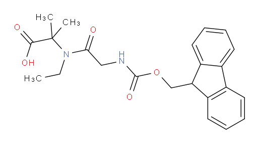 2-[N-ethyl-2-({[(9H-fluoren-9-yl)methoxy]carbonyl}amino)acetamido]-2-methylpropanoic acid