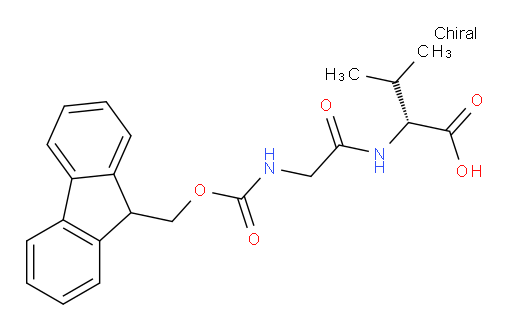 (2R)-2-[2-({[(9H-fluoren-9-yl)methoxy]carbonyl}amino)acetamido]-3-methylbutanoic acid