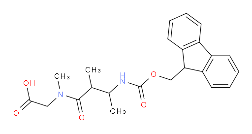 2-[3-({[(9H-fluoren-9-yl)methoxy]carbonyl}amino)-N,2-dimethylbutanamido]acetic acid