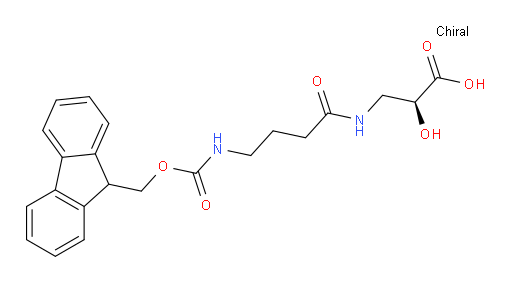 (2S)-3-[4-({[(9H-fluoren-9-yl)methoxy]carbonyl}amino)butanamido]-2-hydroxypropanoic acid