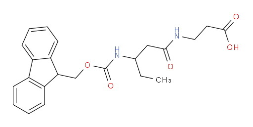 3-[3-({[(9H-fluoren-9-yl)methoxy]carbonyl}amino)pentanamido]propanoic acid