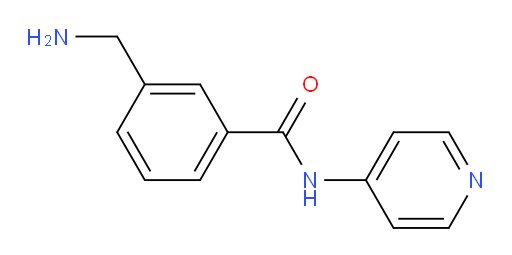 3-(aminomethyl)-N-(pyridin-4-yl)benzamide