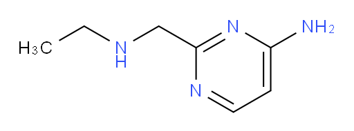 2-[(ethylamino)methyl]pyrimidin-4-amine