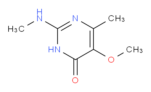 5-methoxy-6-methyl-2-(methylamino)-3,4-dihydropyrimidin-4-one
