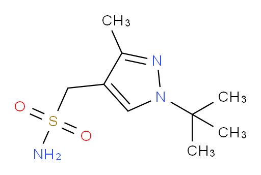(1-tert-butyl-3-methyl-1H-pyrazol-4-yl)methanesulfonamide