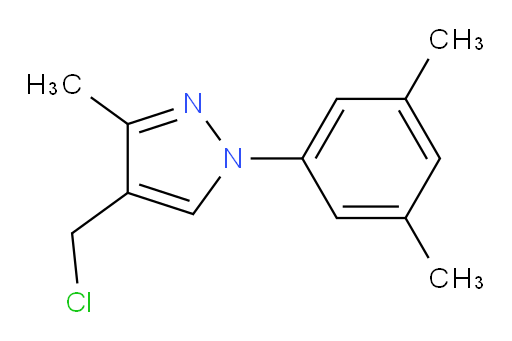 4-(chloromethyl)-1-(3,5-dimethylphenyl)-3-methyl-1H-pyrazole