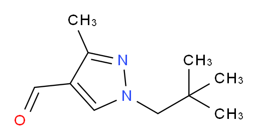 1-(2,2-dimethylpropyl)-3-methyl-1H-pyrazole-4-carbaldehyde