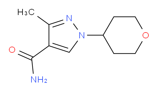 3-methyl-1-(oxan-4-yl)-1H-pyrazole-4-carboxamide