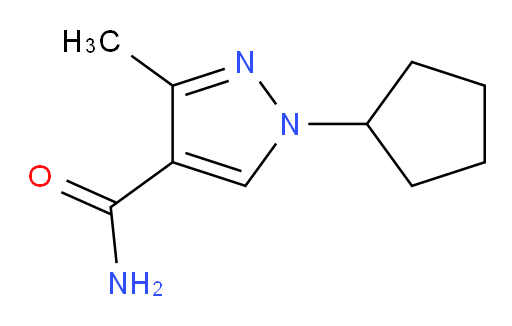 1-cyclopentyl-3-methyl-1H-pyrazole-4-carboxamide