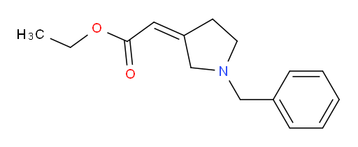 ethyl 2-[(3Z)-1-benzylpyrrolidin-3-ylidene]acetate