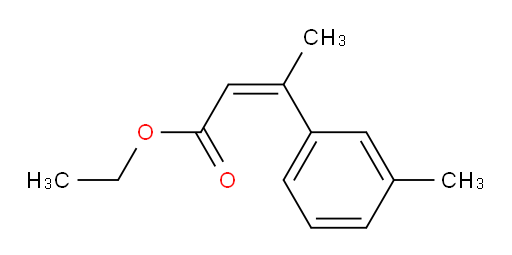 ethyl (2Z)-3-(3-methylphenyl)but-2-enoate