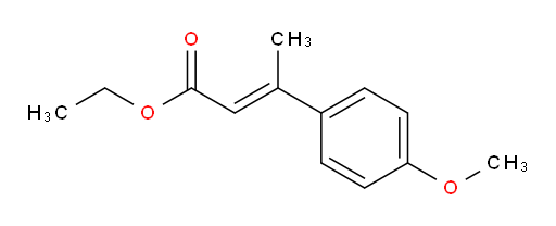 ethyl (2E)-3-(4-methoxyphenyl)but-2-enoate