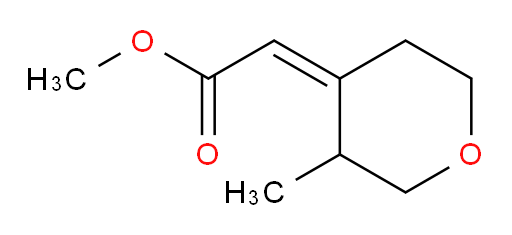 methyl 2-[(4Z)-3-methyloxan-4-ylidene]acetate