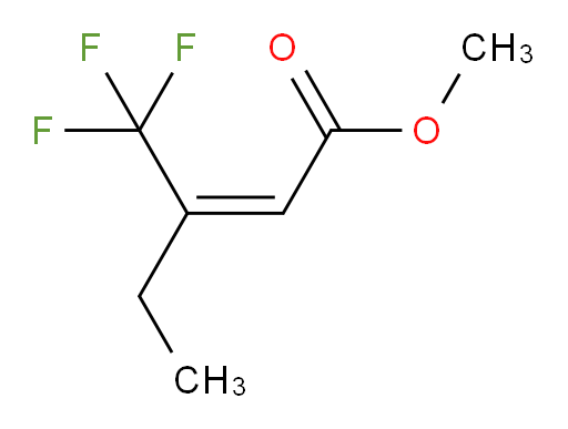 methyl (2Z)-3-(trifluoromethyl)pent-2-enoate