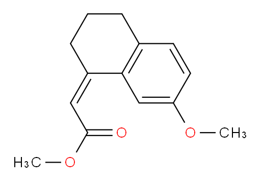methyl 2-[(1Z)-7-methoxy-1,2,3,4-tetrahydronaphthalen-1-ylidene]acetate