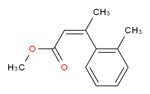 methyl (2Z)-3-(2-methylphenyl)but-2-enoate