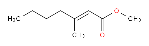 methyl (2E)-3-methylhept-2-enoate