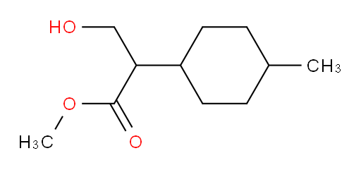 methyl 3-hydroxy-2-(4-methylcyclohexyl)propanoate