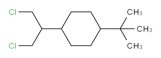 1-tert-butyl-4-(1,3-dichloropropan-2-yl)cyclohexane
